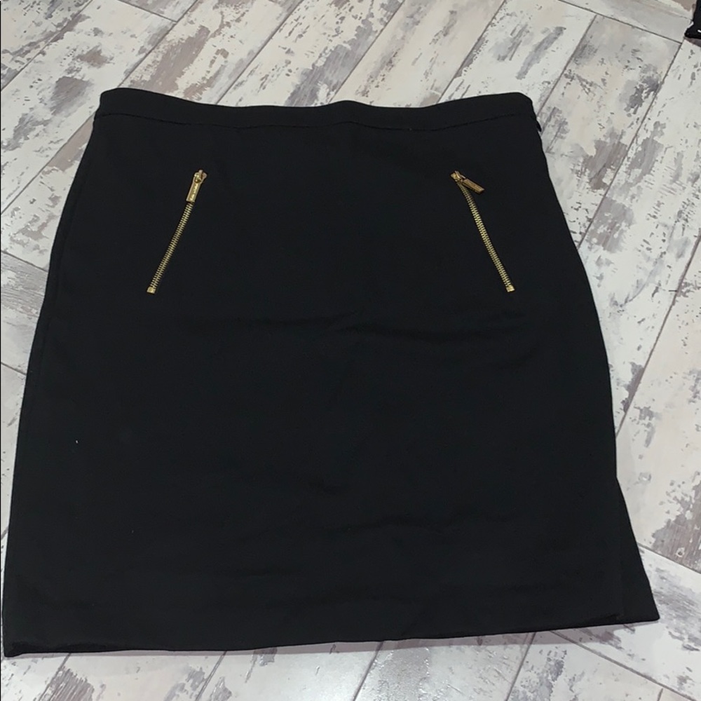 Michael kors black pencil skirt